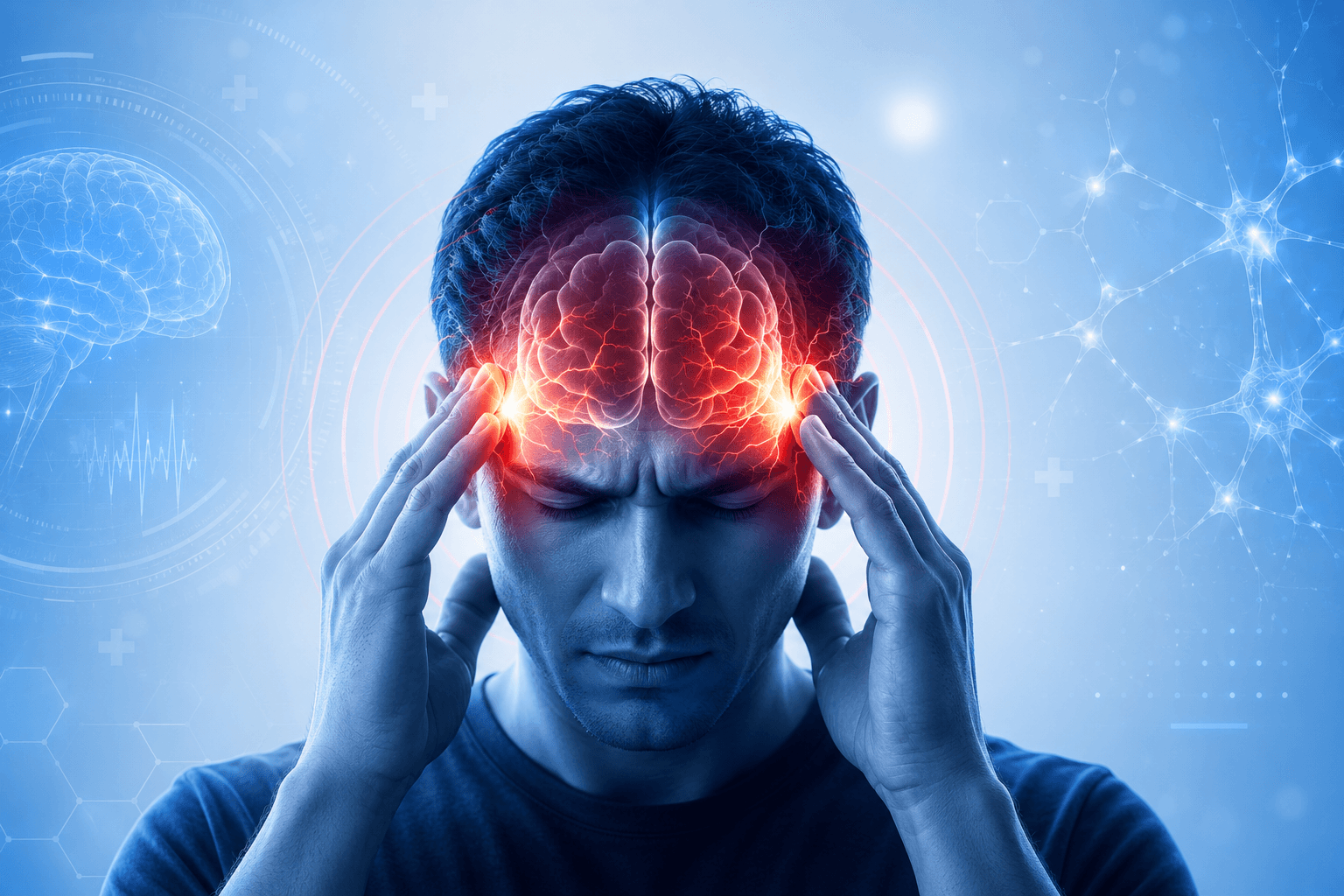 Educational comparison of migraine and tension headache